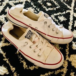 •White Converse•